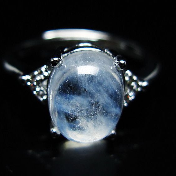 エンジェルラダークォーツ 指輪 (17号) [t275-22791]
