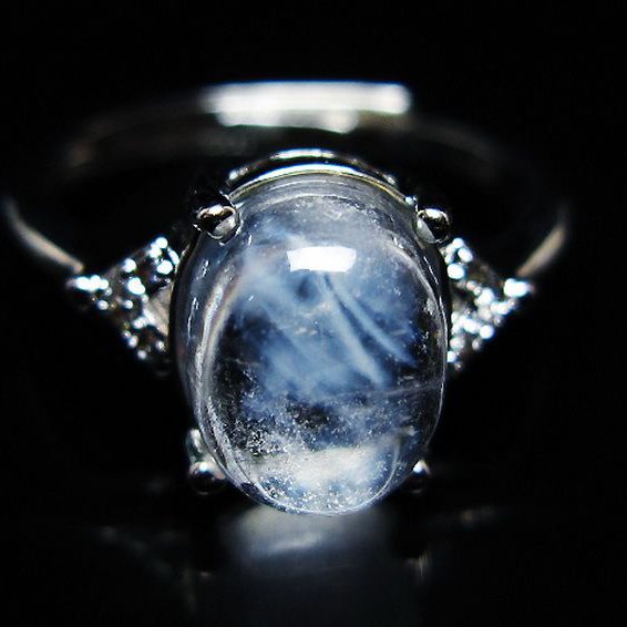 エンジェルラダークォーツ 指輪 (16号) [t275-22838]