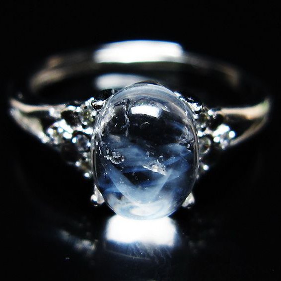 エンジェルラダークォーツ 指輪 (15号) [t275-22854]