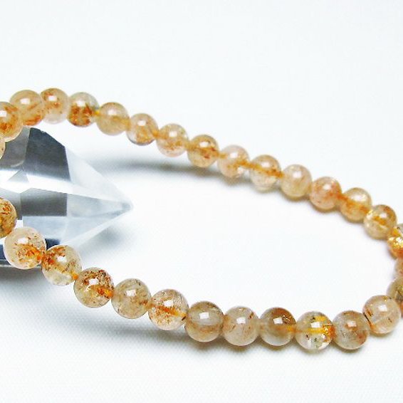 アフリカンストロベリークォーツ ブレスレット 6mm [T276-2377]