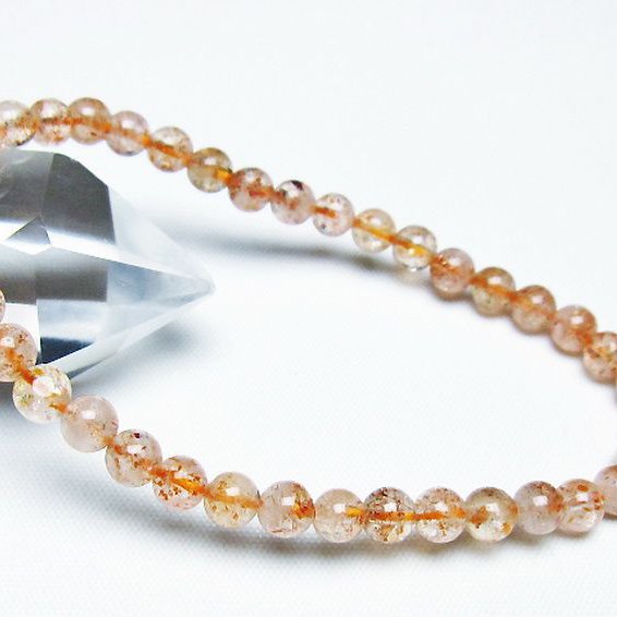 アフリカンストロベリークォーツ ブレスレット 5mm [T276-2560]