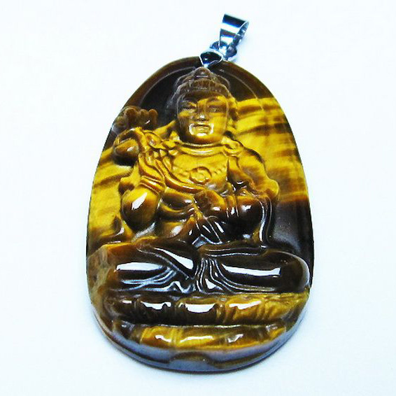 タイガーアイ ※黄虎目石  ペンダント [T277-1153]