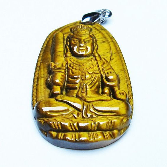 タイガーアイ ※黄虎目石 ペンダント [T277-1208]