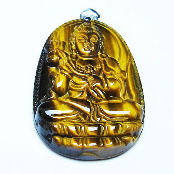 タイガーアイ ※黄虎目石  ペンダント [T277-1251]