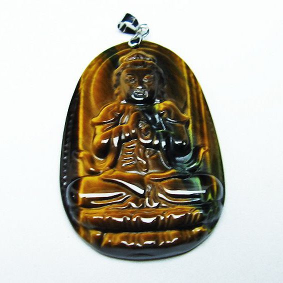 タイガーアイ ※黄虎目石 ペンダント [T277-1415]