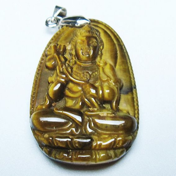 タイガーアイ ※黄虎目石 ペンダント [T277-1587]