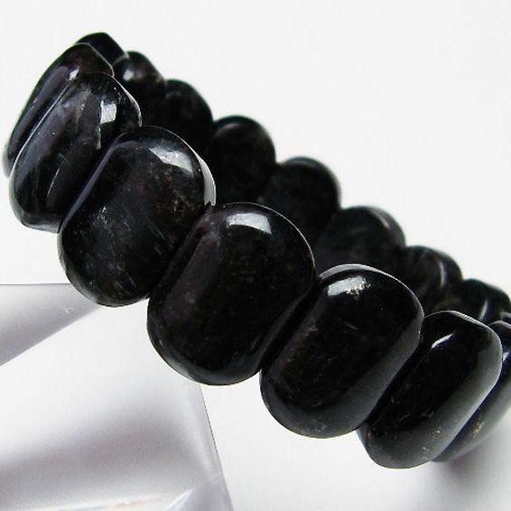 グロコフェン 藍閃石 バングル [T281-1630]