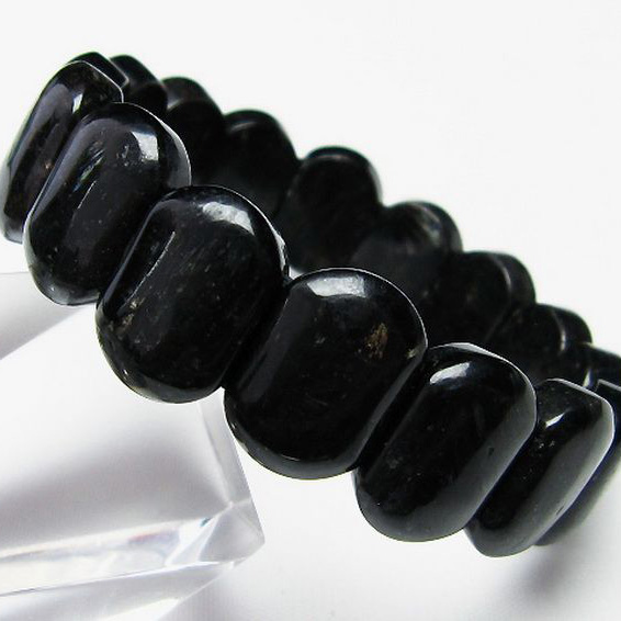 グロコフェン 藍閃石 バングル [T281-1683]