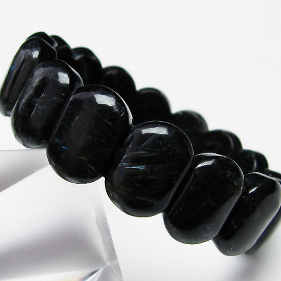 グロコフェン 藍閃石 バングル [T281-1688]