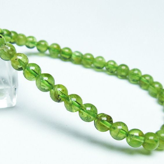 ペリドット ブレスレット 5mm [T283-10132]