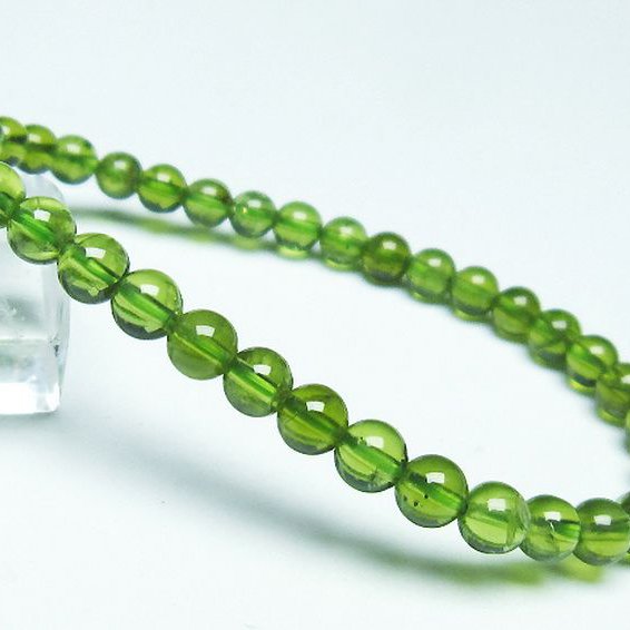 ペリドット ブレスレット 5mm [T283-10231]