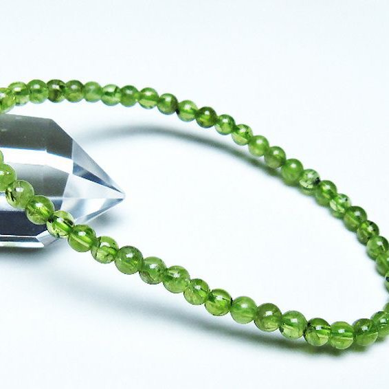 ペリドット ブレスレット 4mm [t283-10676]