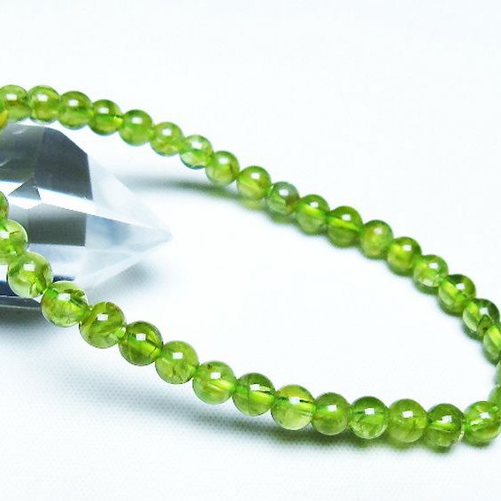 ペリドット ブレスレット 5mm [t283-10808]
