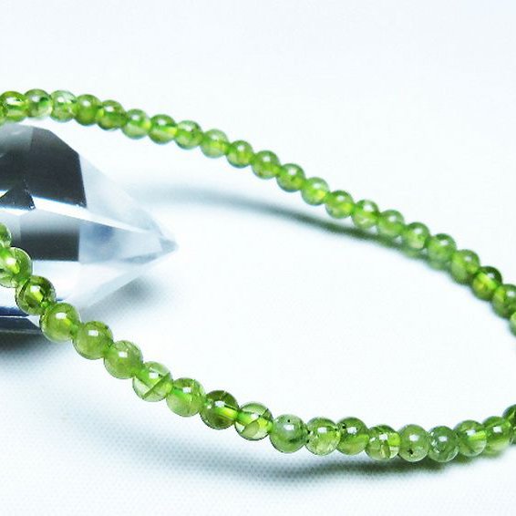 ペリドット ブレスレット 4mm [t283-10842]