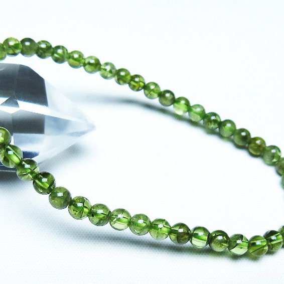 ペリドット ブレスレット 4mm [T283-10874]