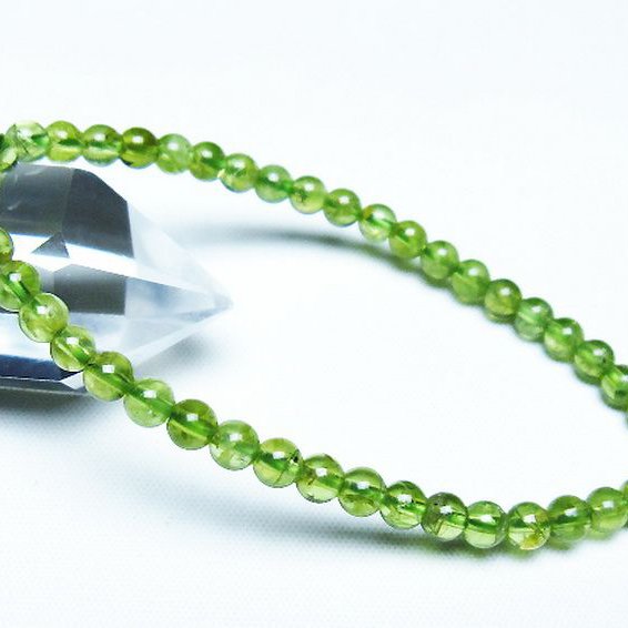 ペリドット ブレスレット 5mm [T283-10907]