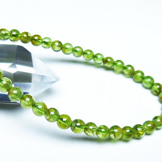 ペリドット ブレスレット 5mm [T283-10925]
