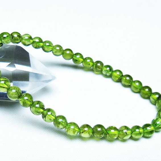 ペリドット ブレスレット 5mm [T283-10932]