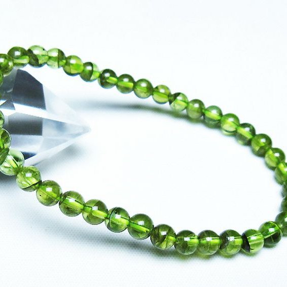 ペリドット ブレスレット 5mm [T283-10933]
