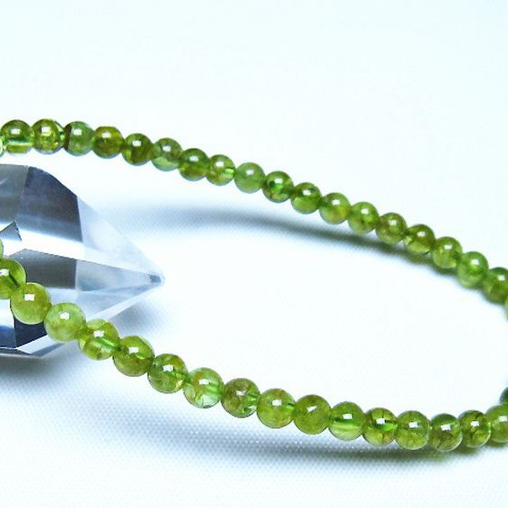 ペリドット ブレスレット 4mm [t283-11060]