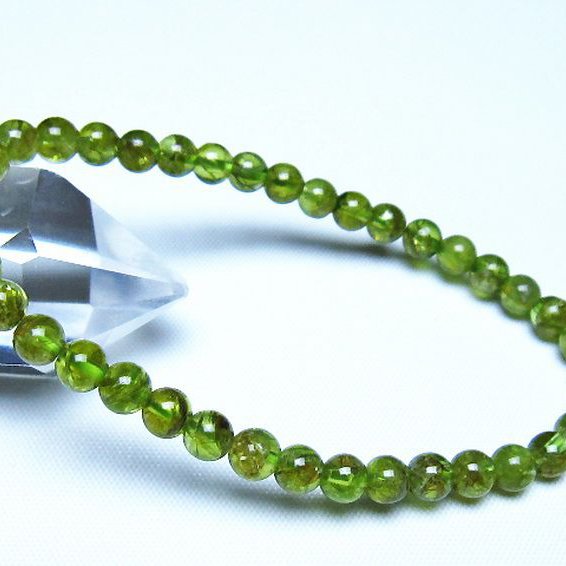 ペリドット ブレスレット 5mm [t283-11068]