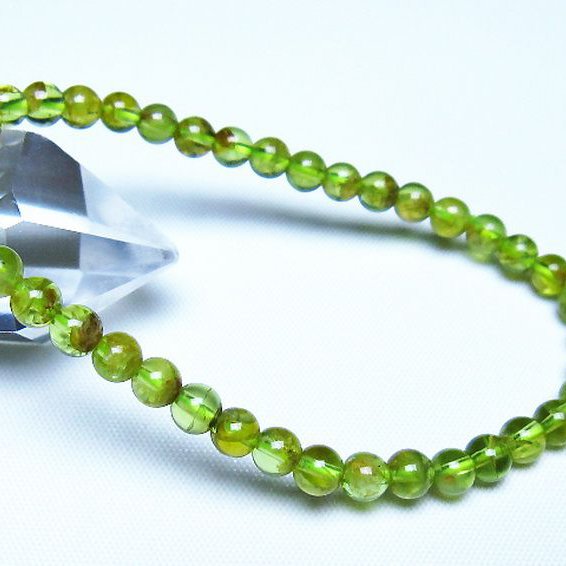 ペリドット ブレスレット 5mm [t283-11121]