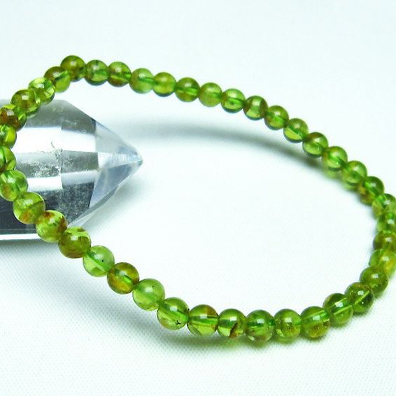 ペリドット ブレスレット 5mm [T283-8371]
