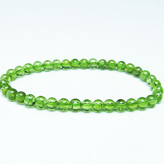 ペリドット ブレスレット 5mm [T283-9787]