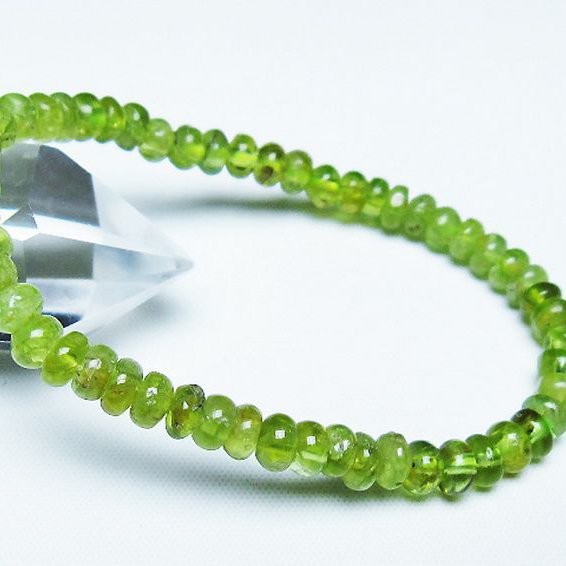 ペリドット ブレスレット 5mm [T284-2784]