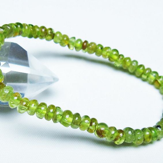 ペリドット ブレスレット 5mm [T284-2841]
