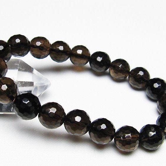 ライトニング水晶 ブレスレット 10mm [t287-2309]