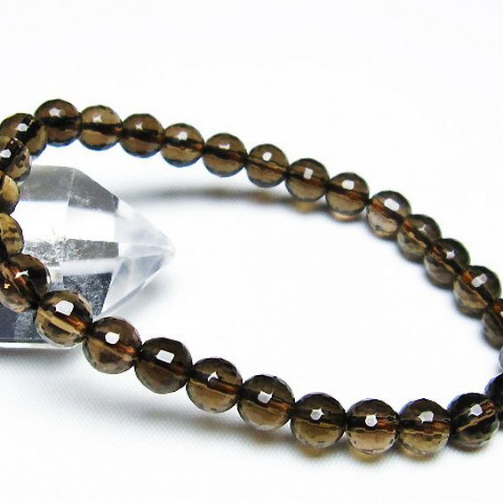 ライトニング水晶 ブレスレット 7mm [T287-2493]