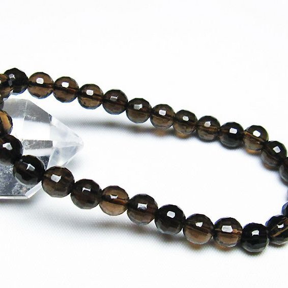 ライトニング水晶 ブレスレット 7mm [T287-2508]