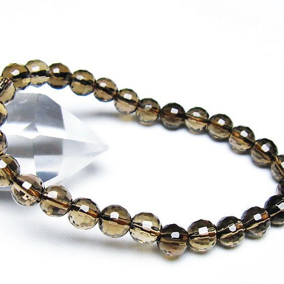 ライトニング水晶 ブレスレット 7mm [T287-2617]