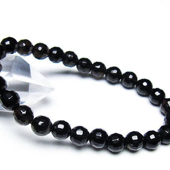 ライトニング水晶 ブレスレット 7mm [T287-2642]