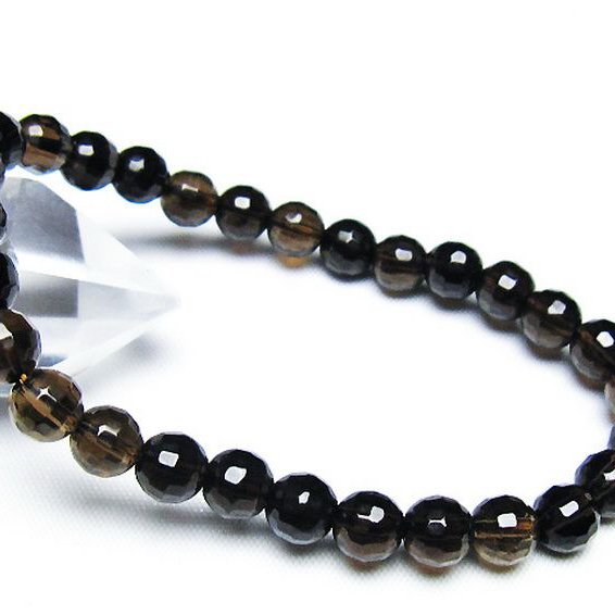 ライトニング水晶 ブレスレット 7mm [T287-2645]