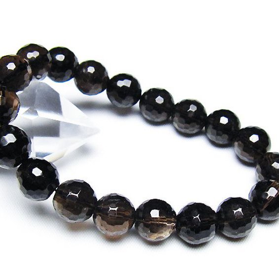 ライトニング水晶 ブレスレット 10mm [t287-2654]