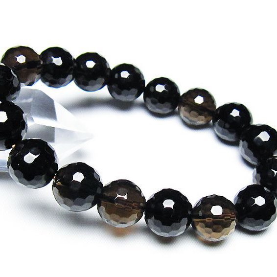 ライトニング水晶 ブレスレット 12mm [T287-2676]