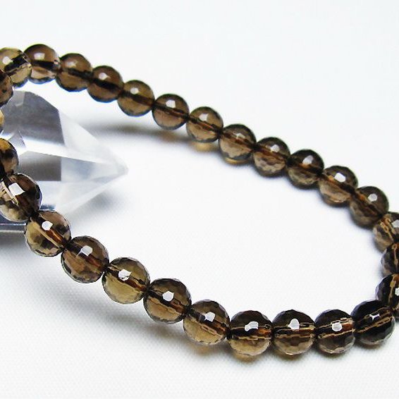 ライトニング水晶 ブレスレット 7mm [t287-2743]