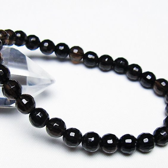 ライトニング水晶 ブレスレット 7mm [T287-2767]