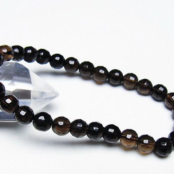 ライトニング水晶 ブレスレット 7mm [t287-2773]