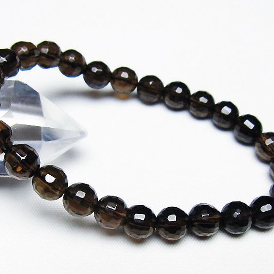 ライトニング水晶 ブレスレット 7mm [T287-2778]