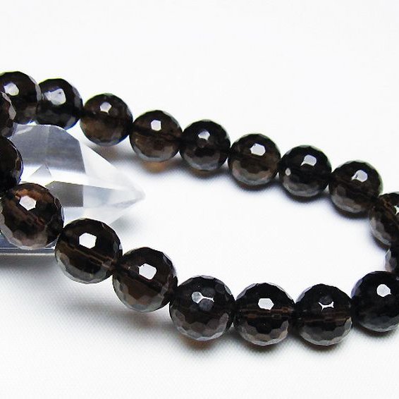 ライトニング水晶 ブレスレット 10mm [T287-2796]