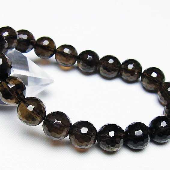 ライトニング水晶 ブレスレット 10mm [T287-2807]