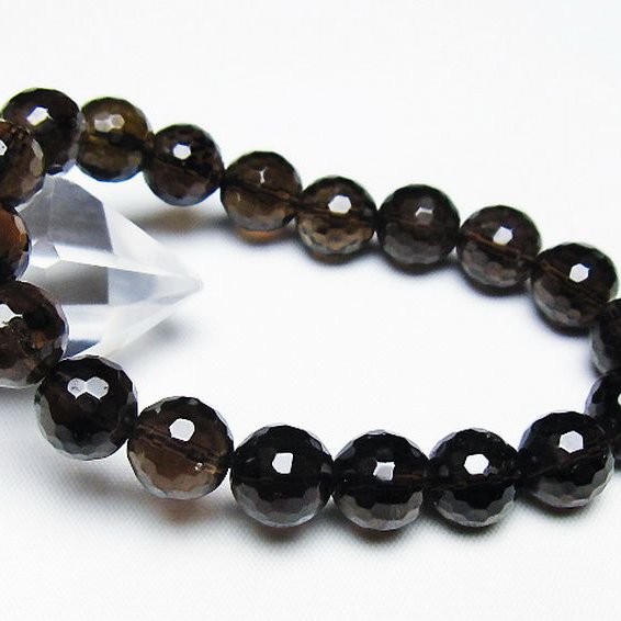 ライトニング水晶 ブレスレット 10mm [T287-2811]