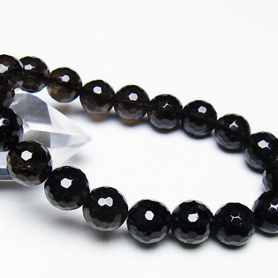 ライトニング水晶 ブレスレット 10mm [T287-2812]