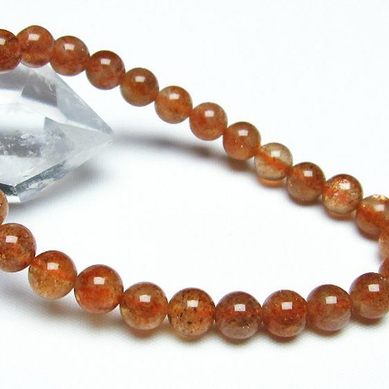 アフリカンストロベリークォーツ ブレスレット 7mm [T288-3425]