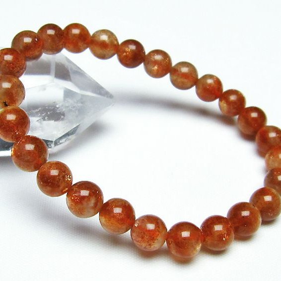 アフリカンストロベリークォーツ ブレスレット 7mm [T288-3461]
