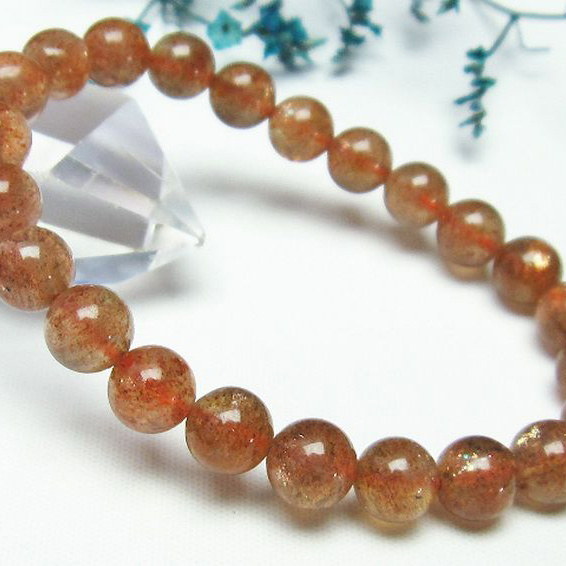 アフリカンストロベリークォーツ ブレスレット 8mm [T288-3757]