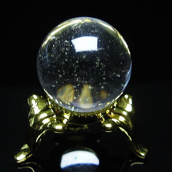 ヒマラヤガーデン水晶 丸玉 20mm [T294-3088]